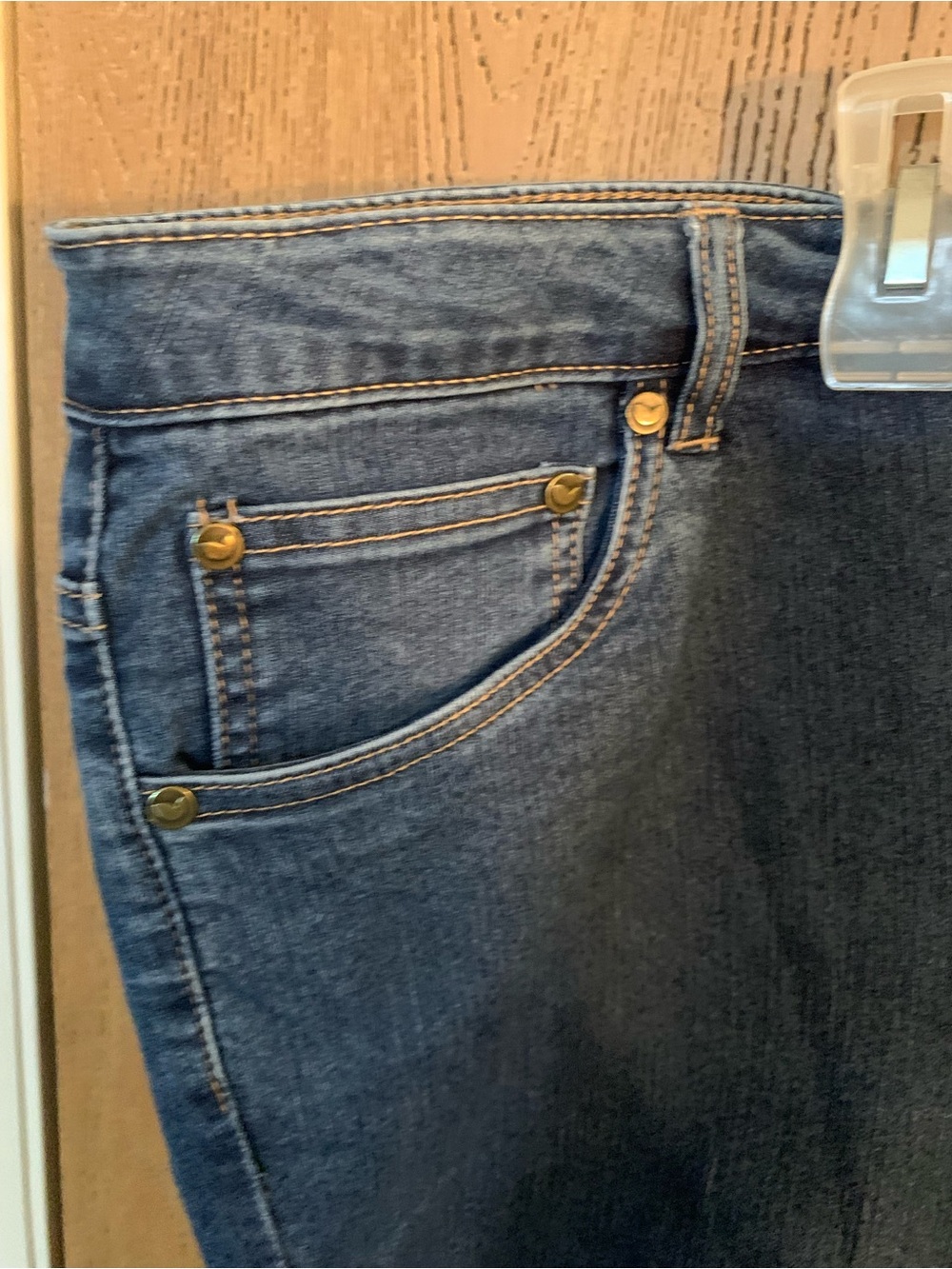 Women Within Jean Capris Size 30 - Picture 5 of 7